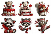 Whimsical New Year Animal Party Clip, an Illustration by Daily.Designs (Thumbnail 3 of 8)
