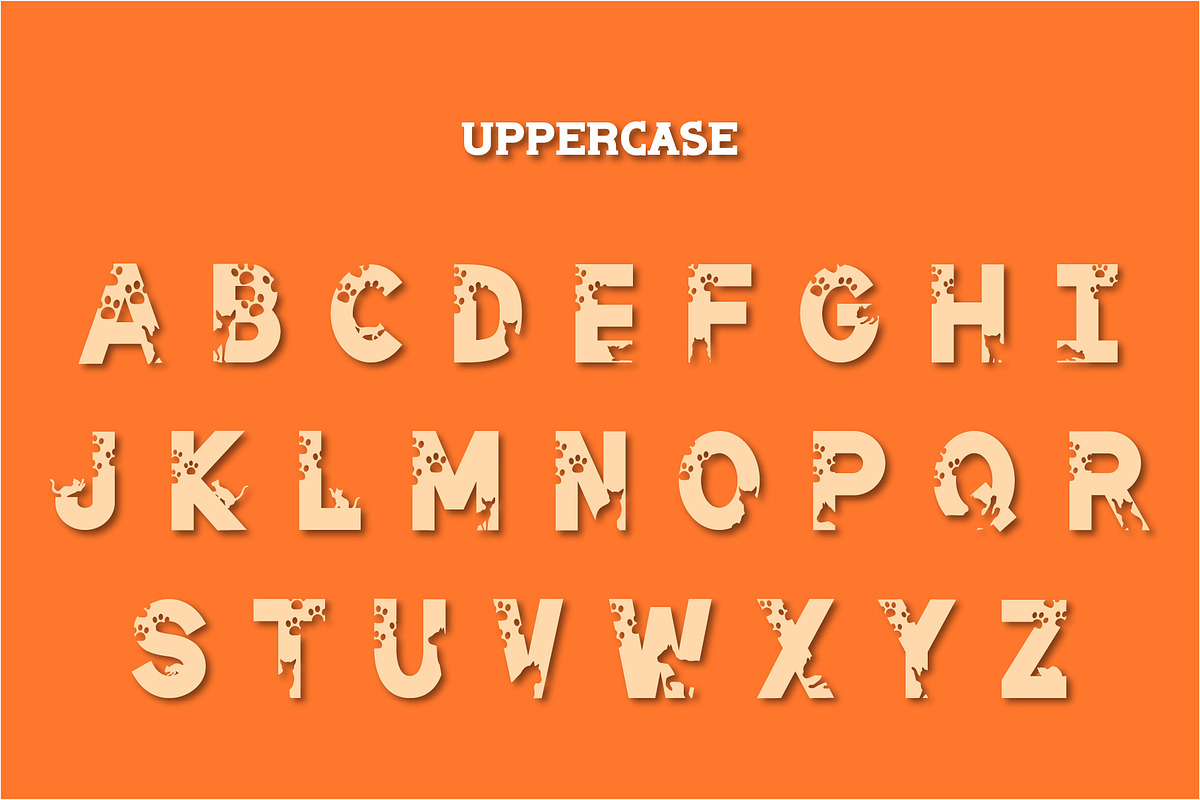 Good Cat - Decorative Font, a Sans Serif Font by Brown Cupple (Photo 2 of 7)