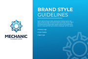 Gear Logo designs Template Vector, a Branding & Logo Template by Lucky Creative (Thumbnail 1 of 4)