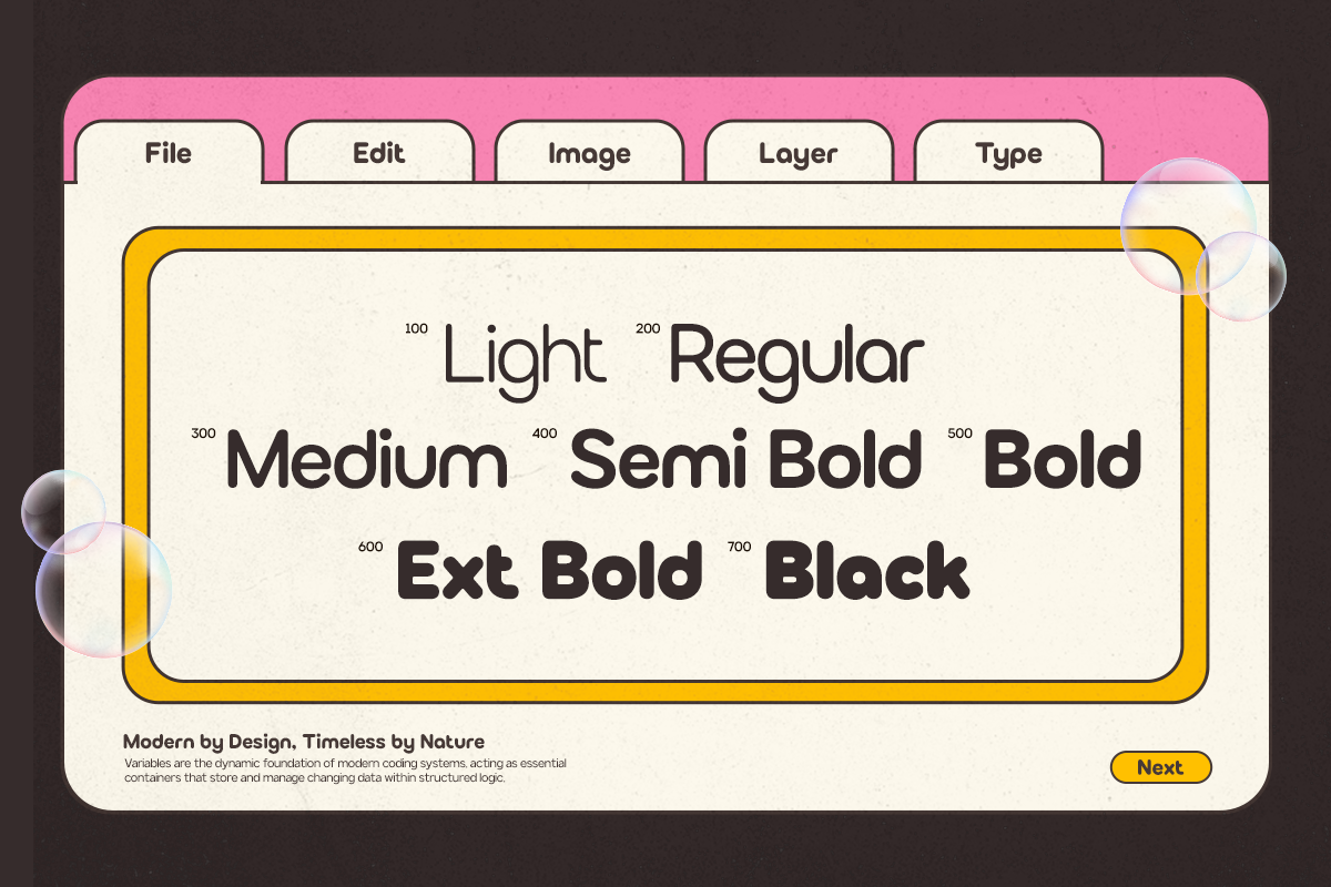 GC Bumble – Rounded Sans Display, a Sans Serif Font by Glyphonic (Photo 10 of 15)