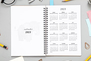 Calendar 2023-2024-2025-2026-2027, a Stationery Template by MNT-Creator (Thumbnail 2 of 3)