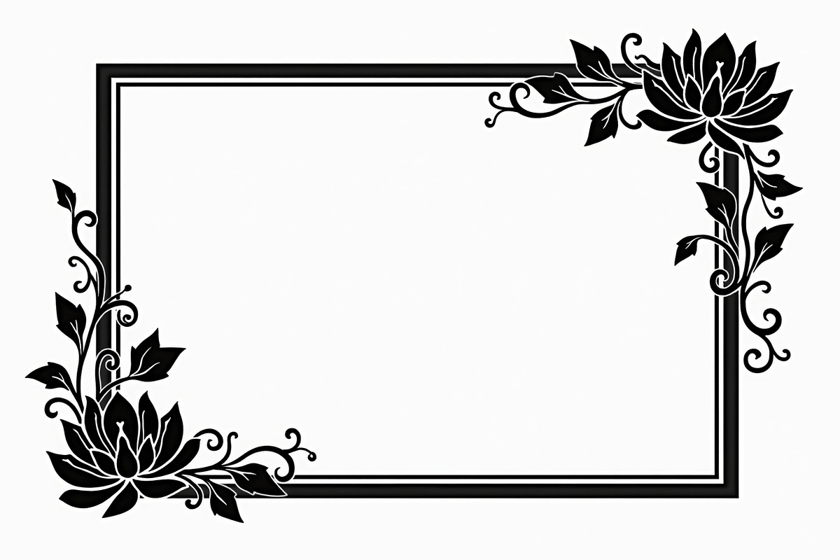 Ornate Silhouette Vector Designs, an Illustration by jahid234 (Photo 7 of 9)
