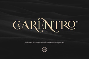 Carentro - Classy Serif, a Serif Font by Sarid Ezra