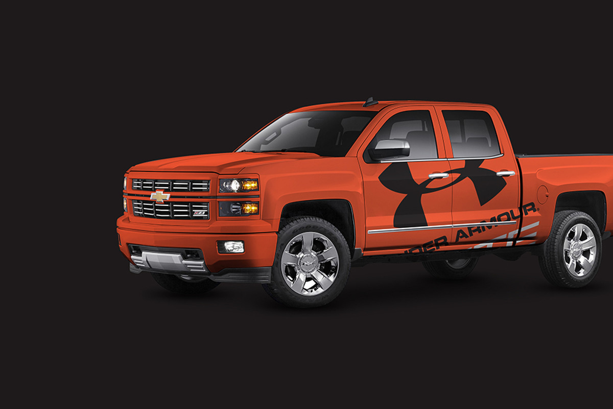 Chevy Silverado Truck PSD mockup v2, a Mockup by mockupdepot (Photo 2 of 3)