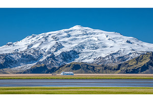 A fishing village and snow-covered, a Background Photo by ZinetroN