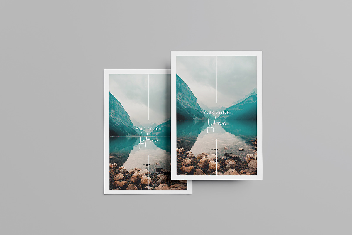 A4 / A5 Flyer Mockup, an Advertising Mockup by getproject (Photo 2 of 5)