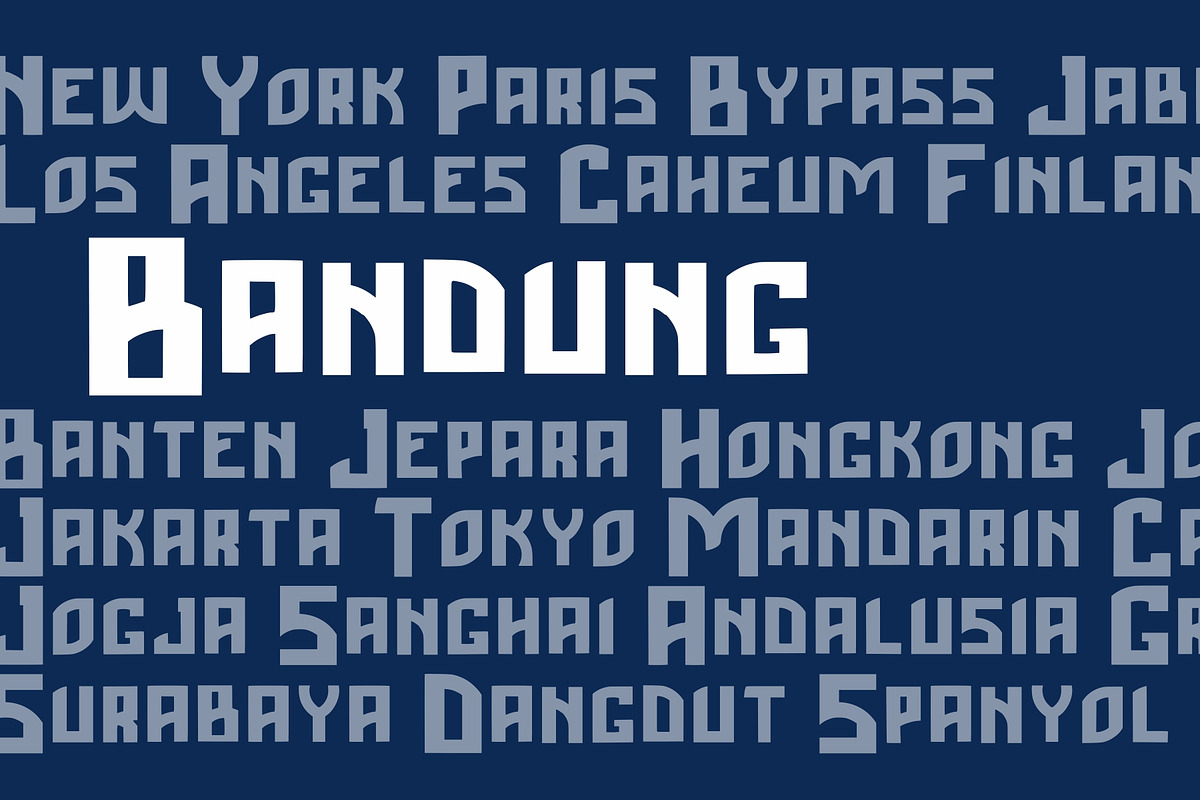 SIKOTAK Typeface preview 6