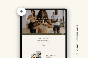 Wellness Squarespace 7.1 Template