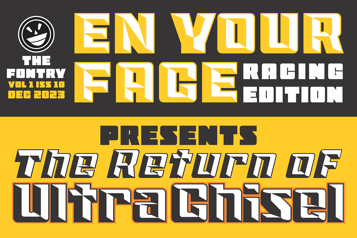FTY Ultra Chiseled A Bold Experience, a Sans Serif Font by Fontry West (Photo 5 of 8)