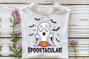Halloween Funny ghost spooktacular, an Illustration by Craft Nest (Thumbnail 3 of 6)