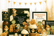 Halloween Watercolour Clipart, an Object Graphic by Digidesignresort (Thumbnail 4 of 5)
