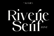 Riverie, a Serif Font by Zelda Graphic (Thumbnail 1 of 12)
