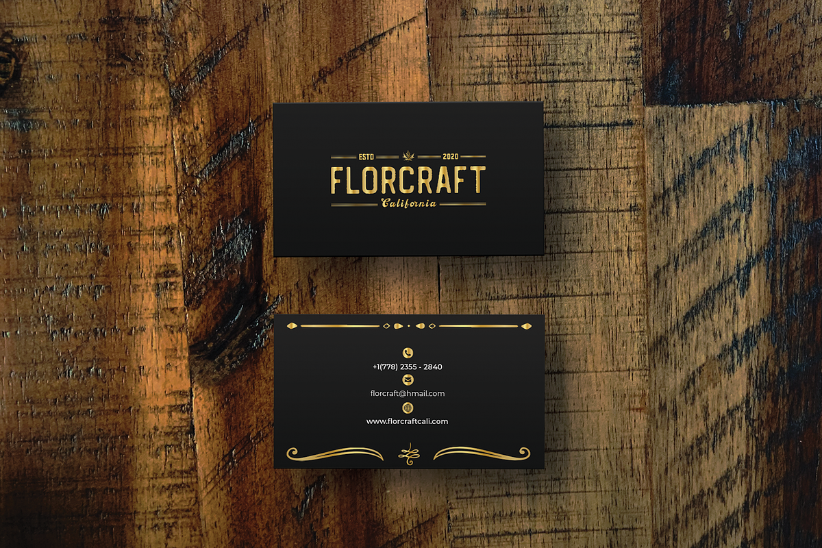 Business Card Templates & Mock-ups, a Business Card Template by Ana Escardine (Photo 5 of 6)