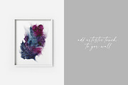 Fluid ink collection, a Texture Graphic by Mona Ahmed (Thumbnail 10 of 14)