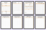 Digital 2025 Small Business Planner, a Stationery Template by Mustafiz (Thumbnail 6 of 11)