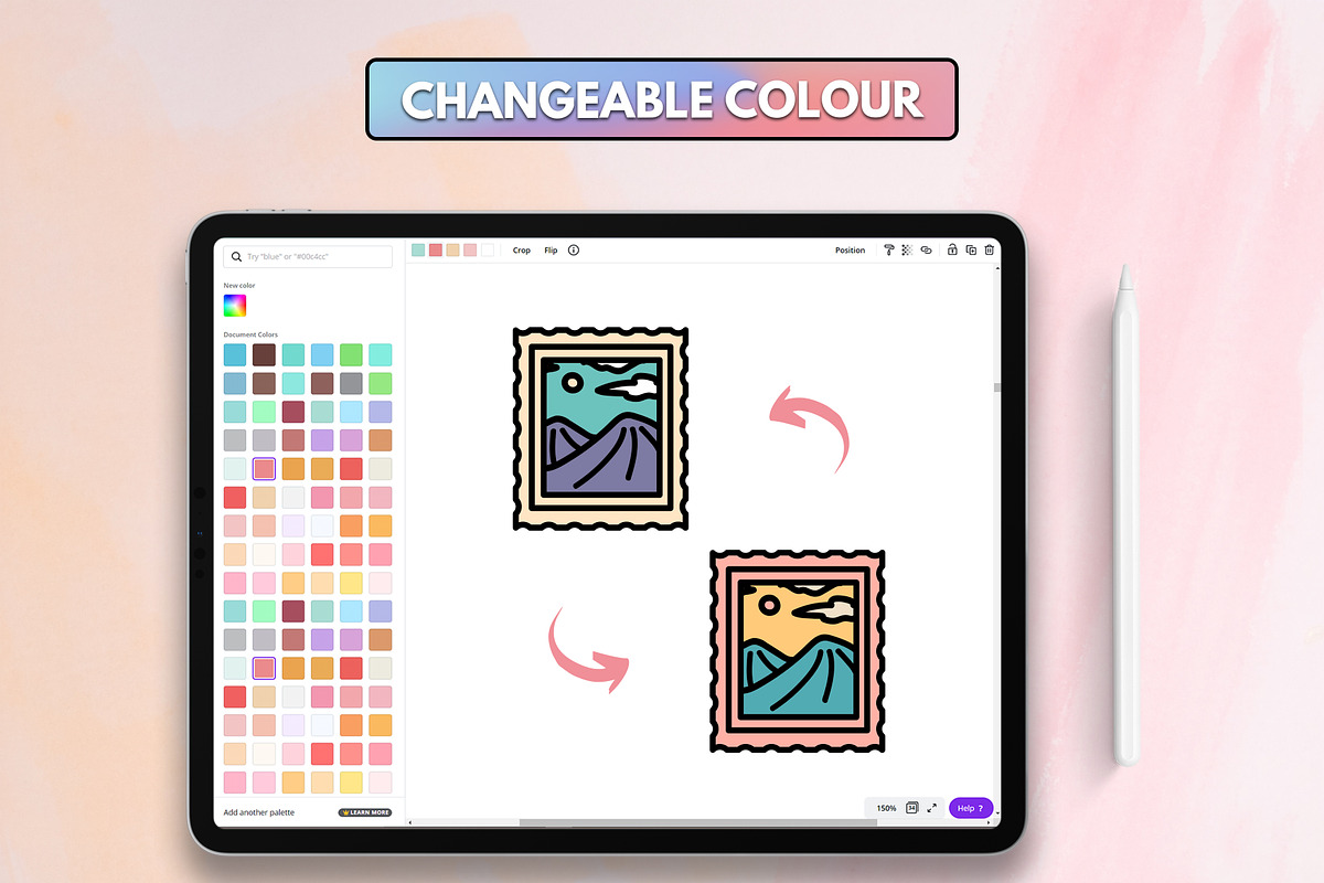 Instagram Aesthetic Gradient CANVA, a Social Media Template by Analogi Studio (Photo 20 of 36)