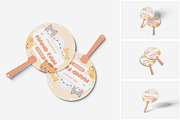 Hand Fan Mockup, a Product Mockup by MrLetters (Thumbnail 1 of 5)