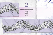 Cosmetics lavender SPA line clipart, an Illustration by NATASHA CHU (Thumbnail 12 of 16)