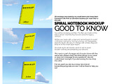 Spiral Notebook Mockup Bundle, a Books & Magazine Mockup by Banana Mockups (Thumbnail 6 of 6)