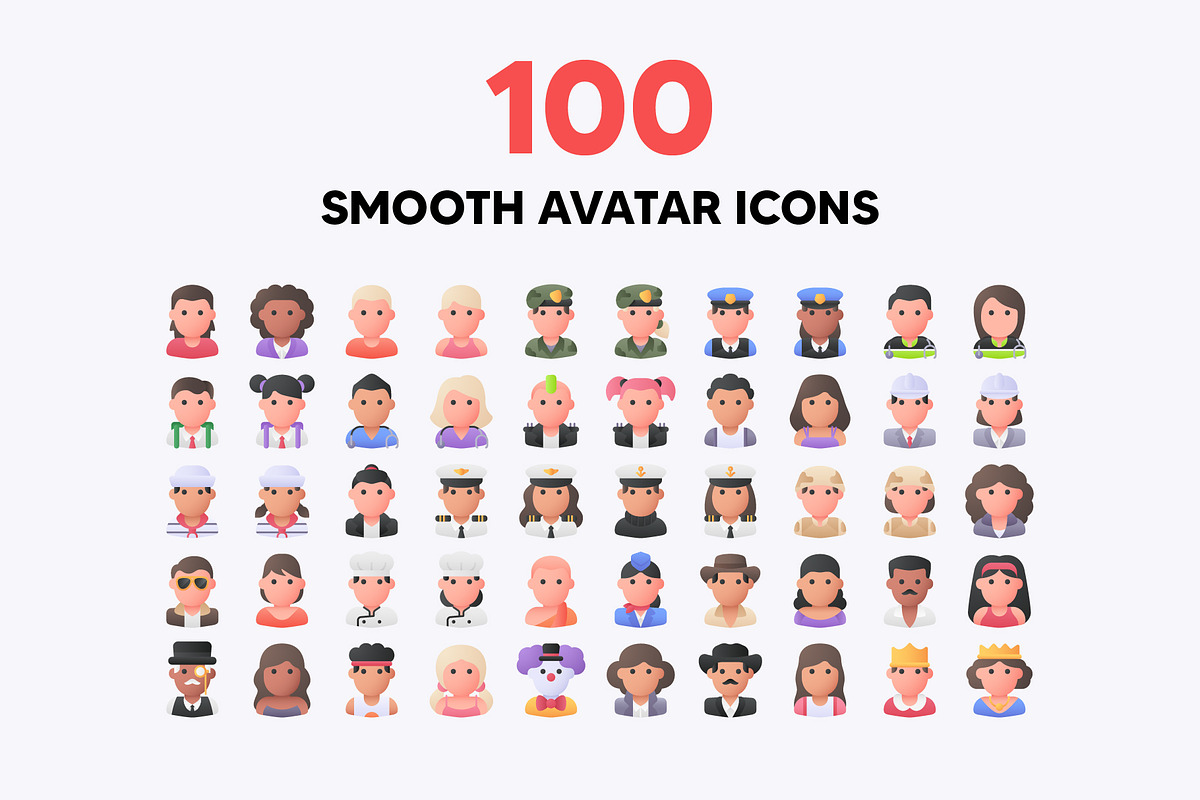 100 Smooth Avatar Icons, an Icon by BaconTaco (Photo 3 of 4)
