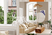 LENIS ROOM Natural Frame Mockup Set, a Household Mockup by Stykke Studio (Thumbnail 22 of 58)