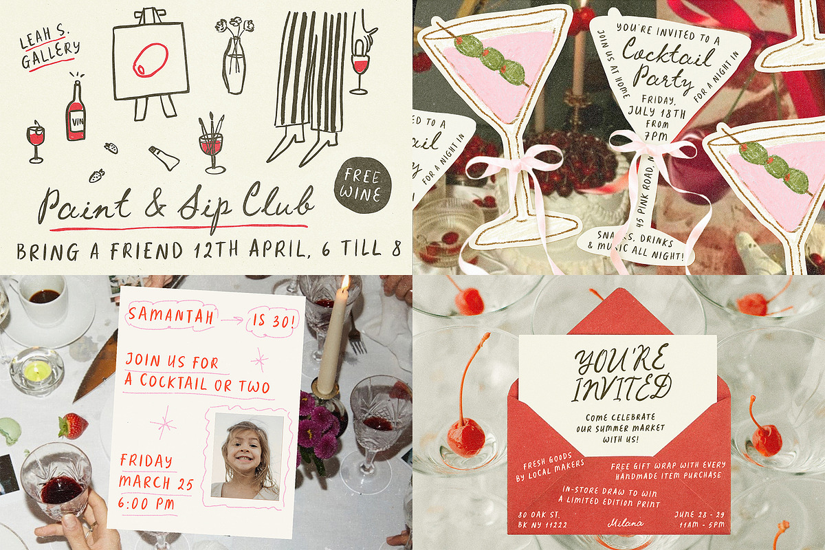 Handwritten Font Bundle for Creators, a Handwritten Font by Ayya Studio (Photo 44 of 53)