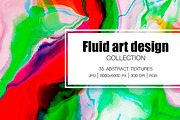 Fluid art design Collection, a Texture Graphic by ViktoriaLapshyna (Thumbnail 1 of 16)