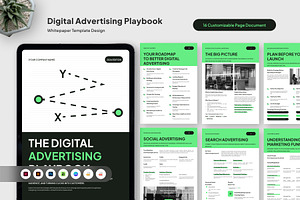 Digital Advertising Whitepaper, a Branding & Logo Template by trabaskriya