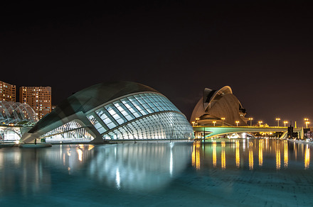 The City of Arts and Sciences.
