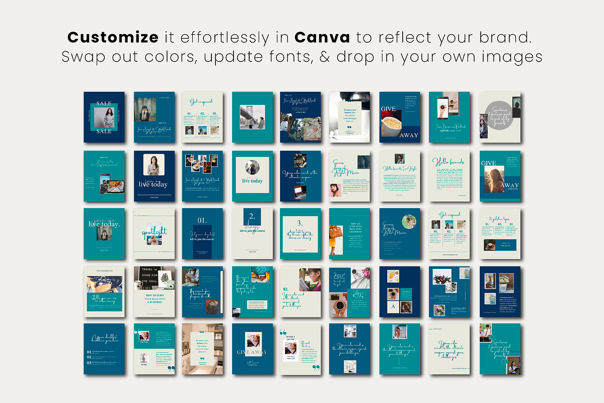 Business & Coach Instagram Templates preview 2