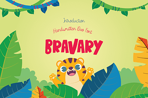 Children's Book Handwritten Font Duo