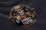 Skull Cowboy Retro Badge, a Branding & Logo Template by Agor2012 shop (Thumbnail 6 of 7)