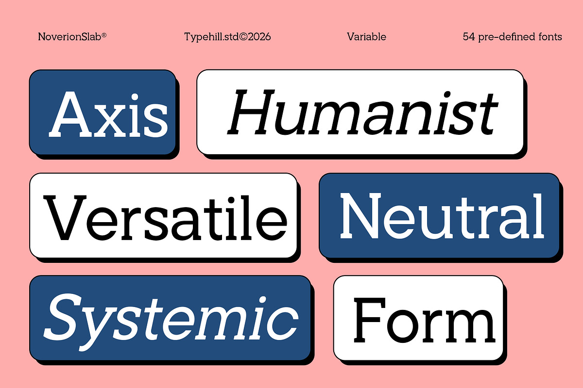 Noverion Slab, a Slab Serif Font by Typehill (Photo 2 of 15)