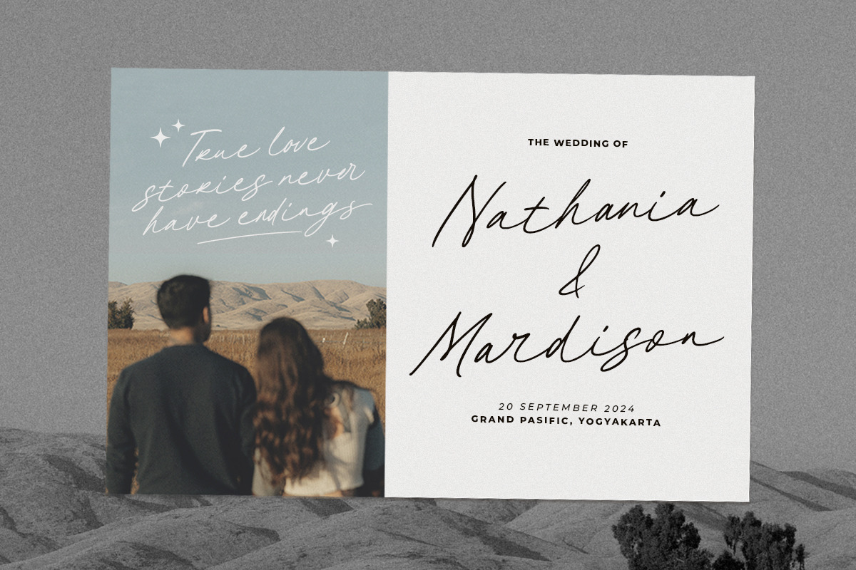 Beloved Paradise Signature Script, a Script Font by Letterhend Studio (Photo 4 of 9)