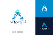 Atlantis Letter A Logo, a Branding & Logo Template by tkzgraphic (Thumbnail 1 of 2)