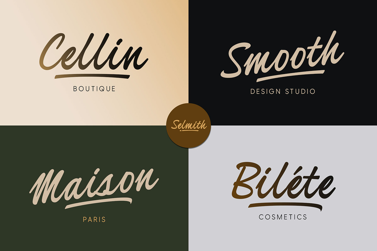 Selmith | Bold Signature, a Script Font by Lemonthe (Photo 5 of 9)
