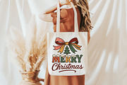 Merry Christmas Bow PNG, Christmas, an Illustration by Libby Wishes (Thumbnail 3 of 6)
