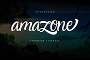Amazone Beautiful Script, a Script Font by Putra Khan (Thumbnail 6 of 8)