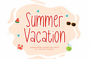 Summer Vacation - Summertime Font, a Handwritten Font by Jimtype Studio (Thumbnail 1 of 5)