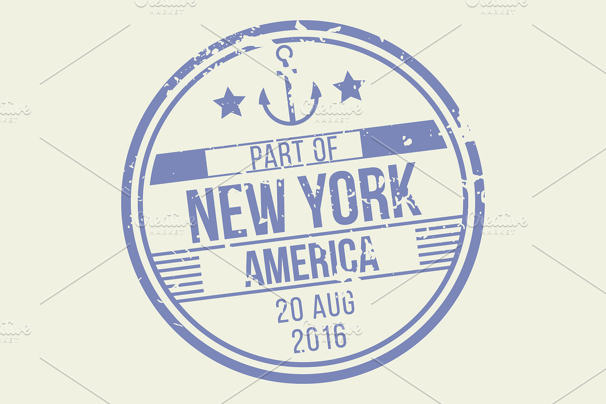 Passport Stamps & Travel Visa Signs, a Transportation Illustration by Kaushal Jangid (Photo 5 of 14)