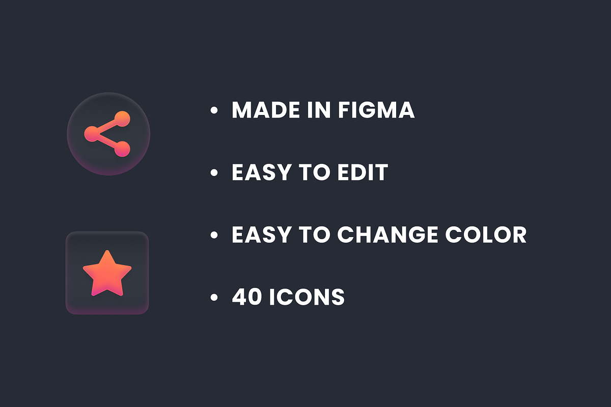 Glass Icon Set, an Icon by unfoldco (Photo 2 of 5)