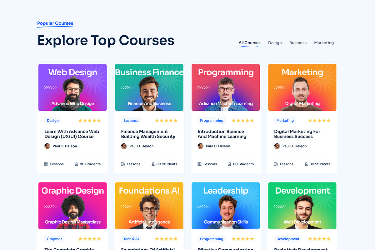 Eduspace - Next JS Education Template preview 3