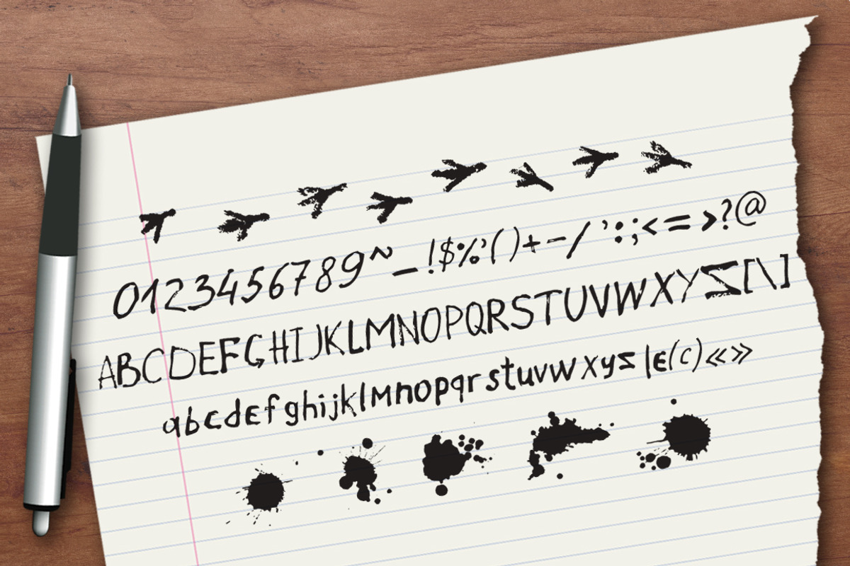 Crowpaw font and bonus preview 2