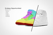 Nike Jordan 1 | Photoshop Mockup, a Product Mockup by sophiesconcepts (Thumbnail 2 of 2)