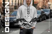 Streetwear Hoodie Mockup Asian Man, a Hoody Mockup by Grow Design Craft Studio (Thumbnail 4 of 7)