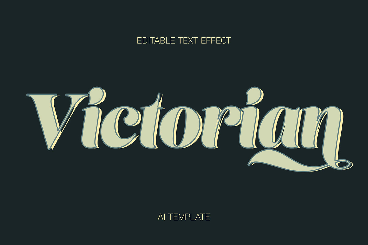 Elegant Vintage Text Effect