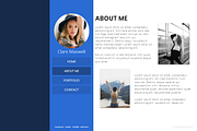 Clare - Minimal Portfolio Template, a HTML Template by AntonyChernianu (Thumbnail 3 of 4)