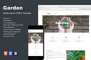 Garden - Multipurpose HTML5 Template, a HTML Template by ColorsThemes (Thumbnail 1 of 3)