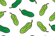 Seamless backgrounds with vegetables, a Pattern Graphic by Shop seamless patterns (Thumbnail 5 of 7)