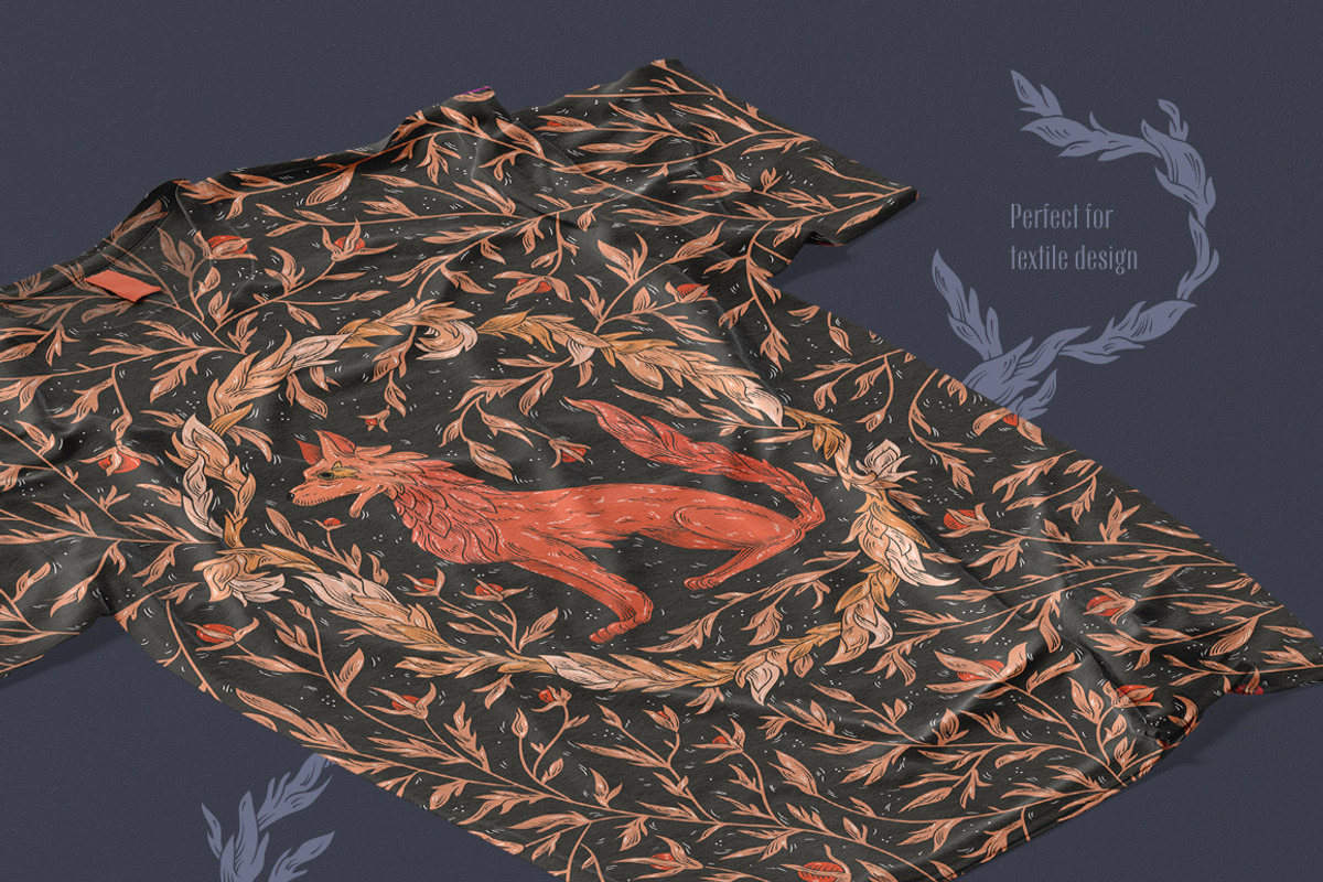 Mythical Animals patterns, a Pattern Graphic by Piñata (Photo 3 of 13)